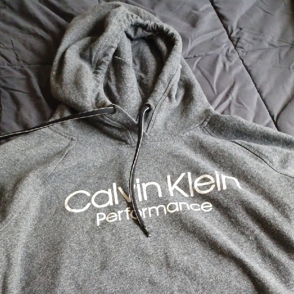 Calvin Klein Performance Gray Hoodie for Men